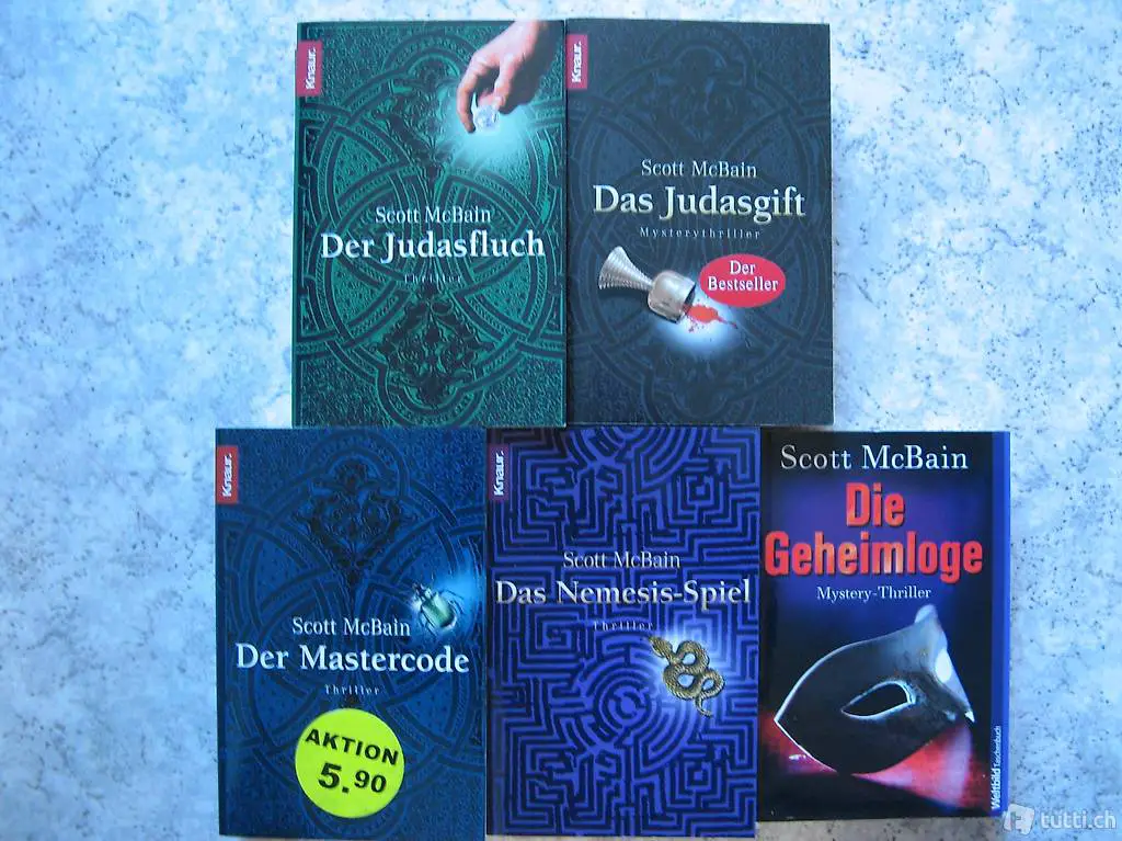 Scott McBain und viele weitere Romane, Krimis