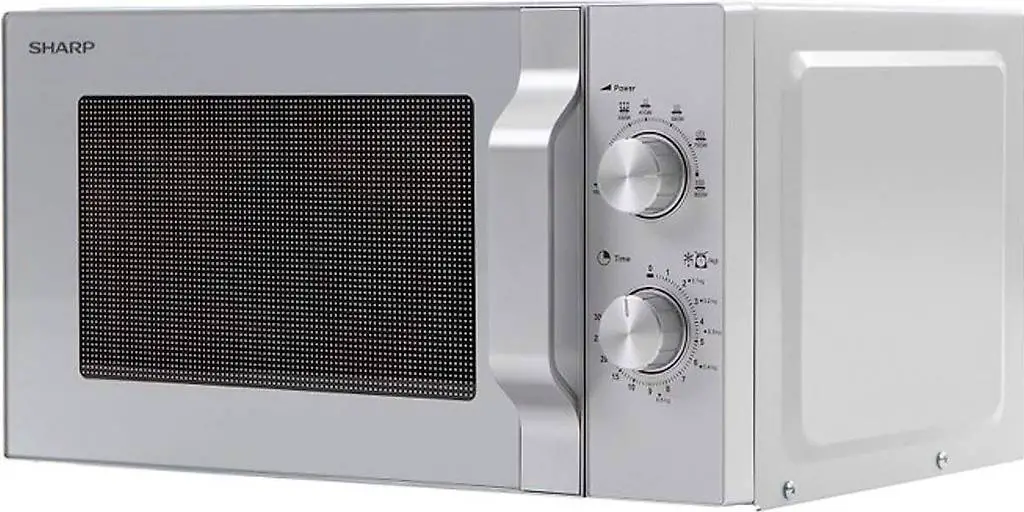 Sharp R204S Solo-Mikrowelle / 20 L / 800 W / 6 Leistungsstuf