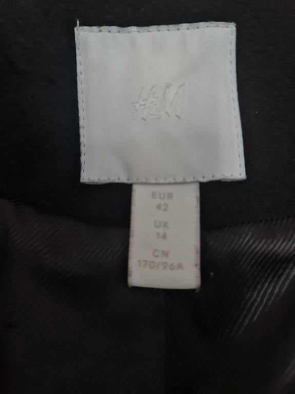 Damenmantel schwarz Gr 42