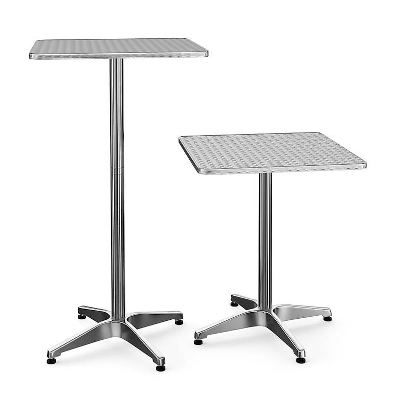 bistrotisch stehtisch alu 60 x 60 x 7