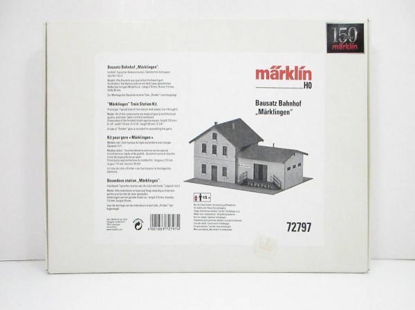 Märklin H0 72797 Bausatz Bahnhof Märklingen