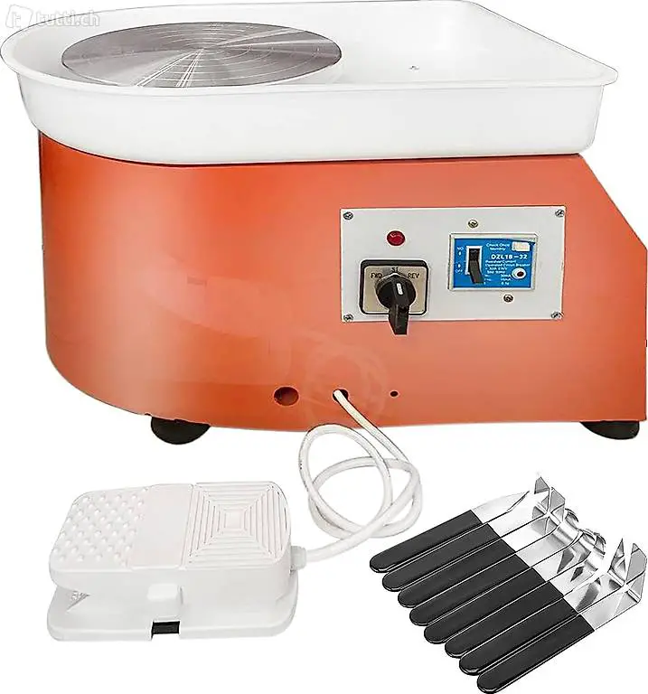  Töpferscheibe Elektrisch 25cm Töpferscheibe