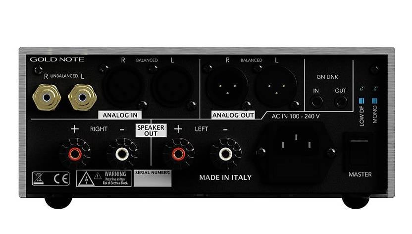 Gold Note PA-10 COLORE nero ex demo