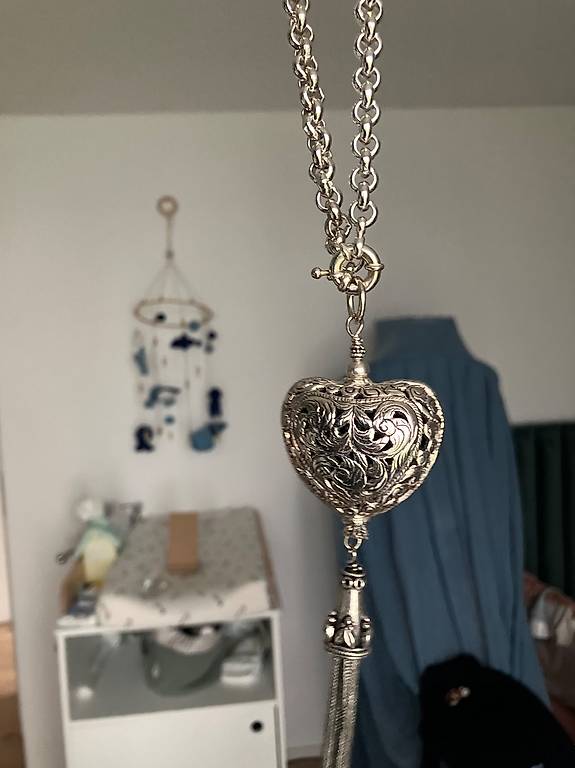 Silber-Kette Silberanteil unklar