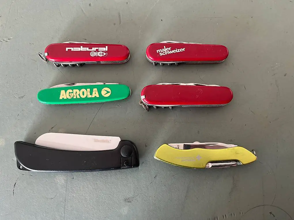 Taschenmesser-Sammlung 1