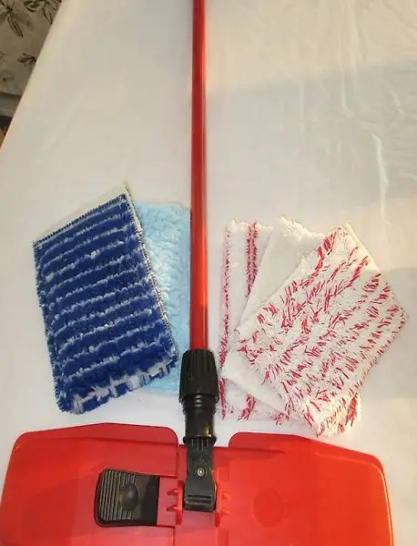 MIKROFASER-WISCHMOPPS SET- Feuchtwischen oder Nachtrocknen