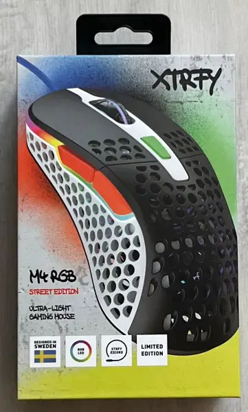 Gaming Maus XTRFY M4 RGB, Street Edition inkl. Garantie