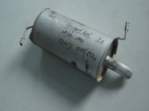 Auspuff hinten Endtopf Peugeot 605 2.0 1989 - 94