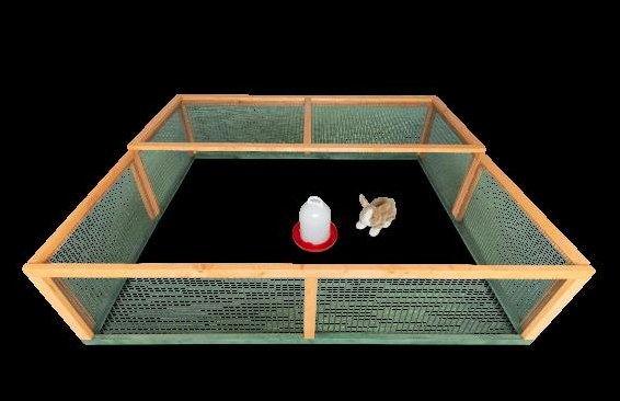 Auslaufgehege/-gitter für Kaninchen, Meerschweinchen, Schildkröten