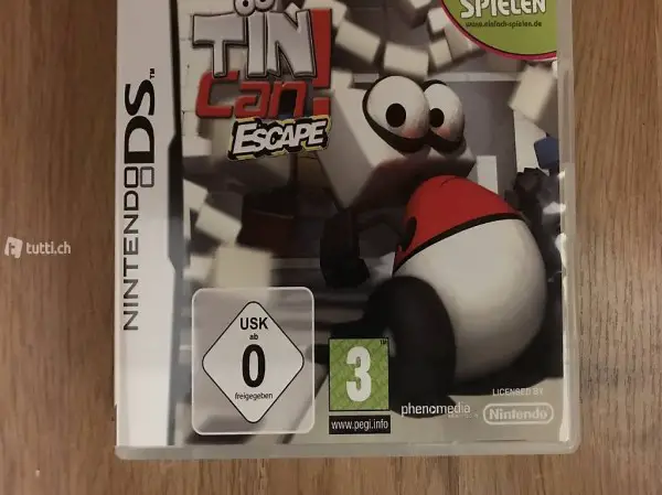Nintendo DS: TIN Can Escape