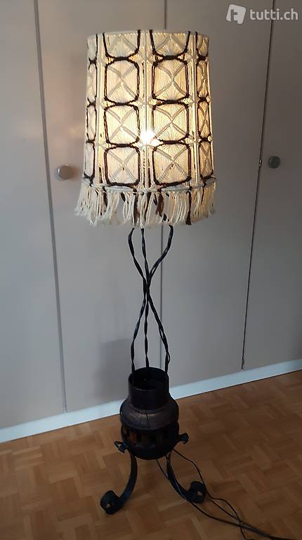 Ständerlampe 70-er Jahre umgebaut auf LED