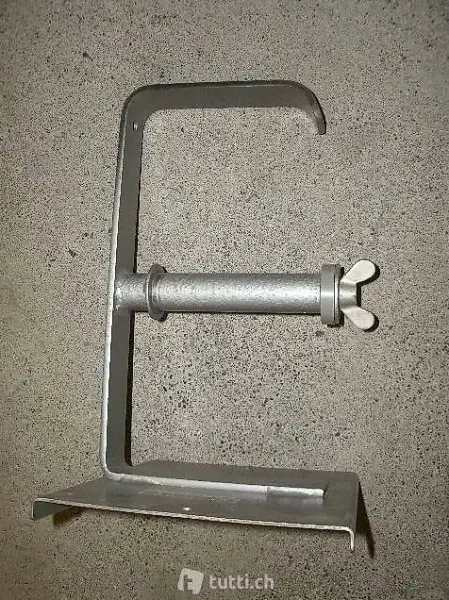 Kabelrollenhalter aus Metall grau TOP Zustand