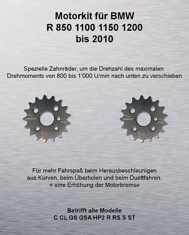 Motorkit für BMW SOHC R 850 1100 1150 1200 bis 2010