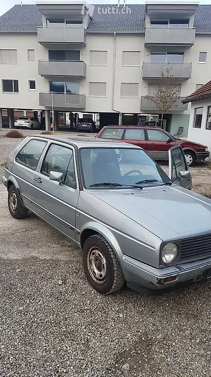 VW Golf 2 GL Stahlfelgen