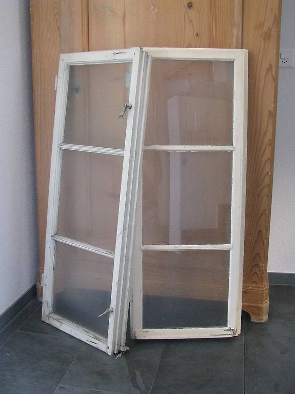 Fenster Vorfenster alt vintage Deko antik Spiegel