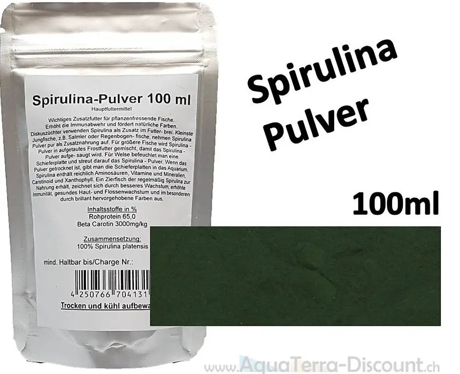 Spirulina Pulver 100 ml (70g) , NEU/OVP