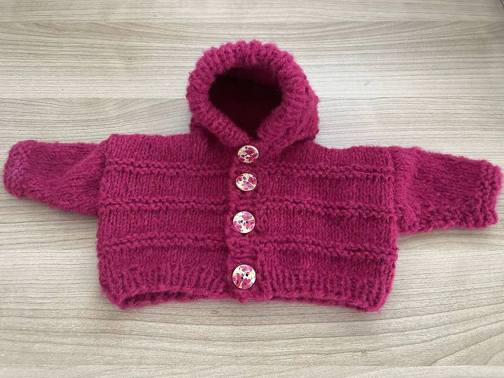 Kapuzenjacke 40-43cm