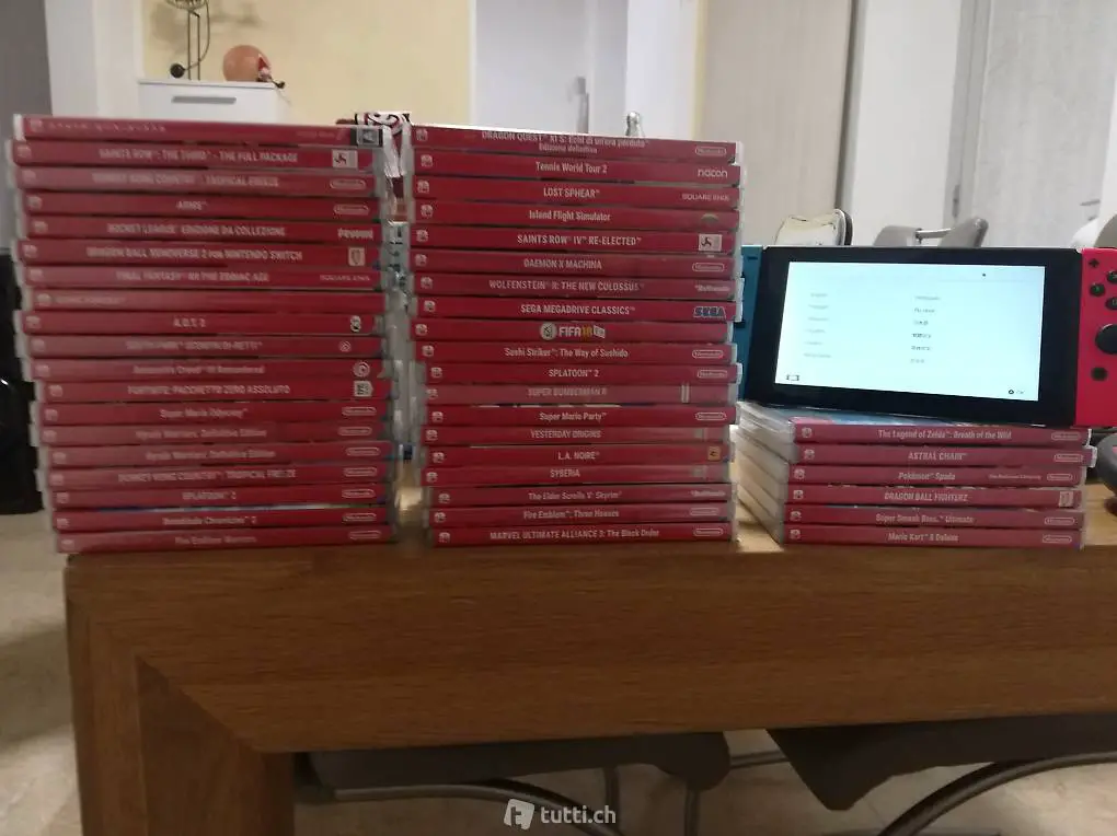 console Nintendo switch completa