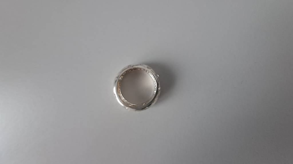 Ring aus Silber 925 mit Zirkonia, Gr. 54, neuwertig
