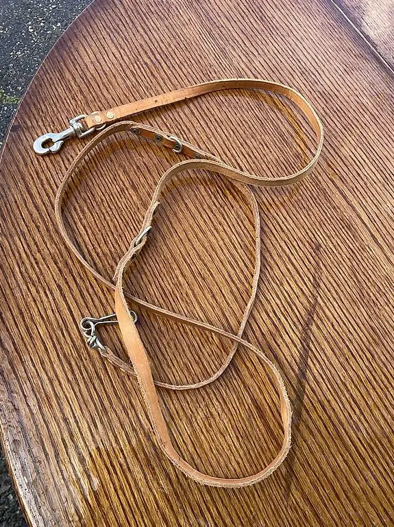 Hundeleine Lederband, gebraucht