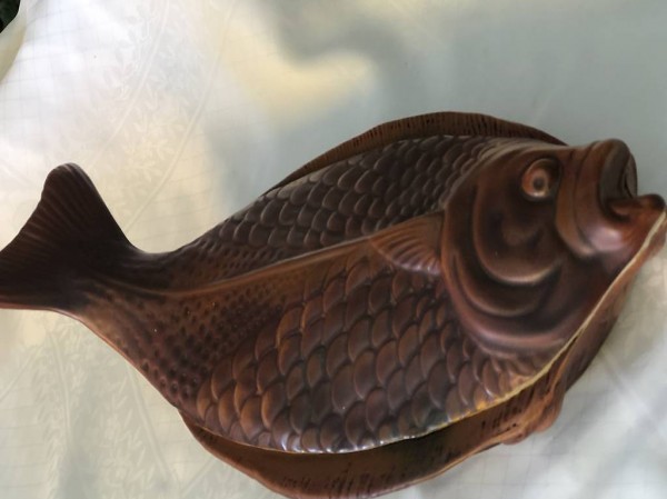 Keramik Form in Fisch Optik L-50-B-23