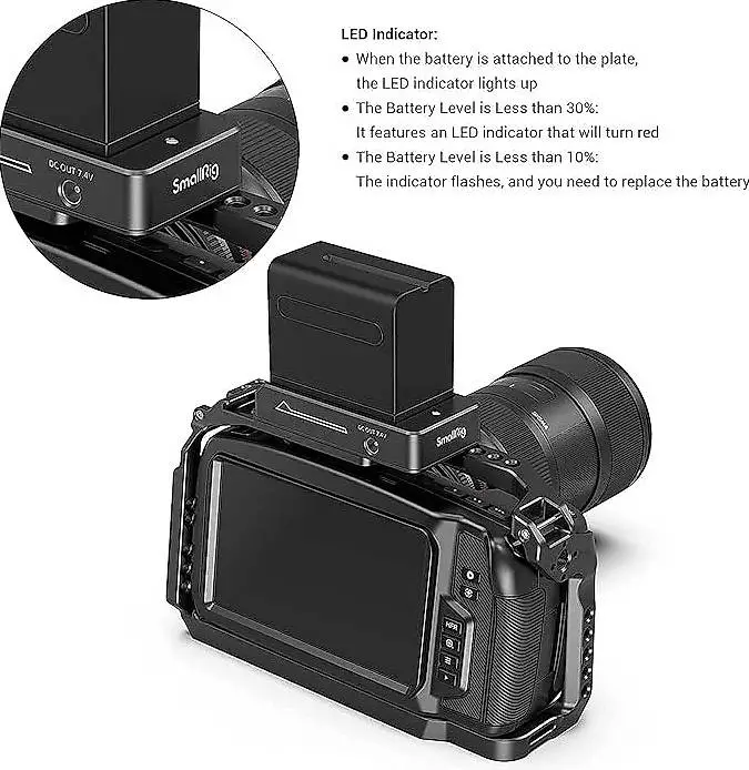 Quick Release Clamp & Platte 177g, 50kg max