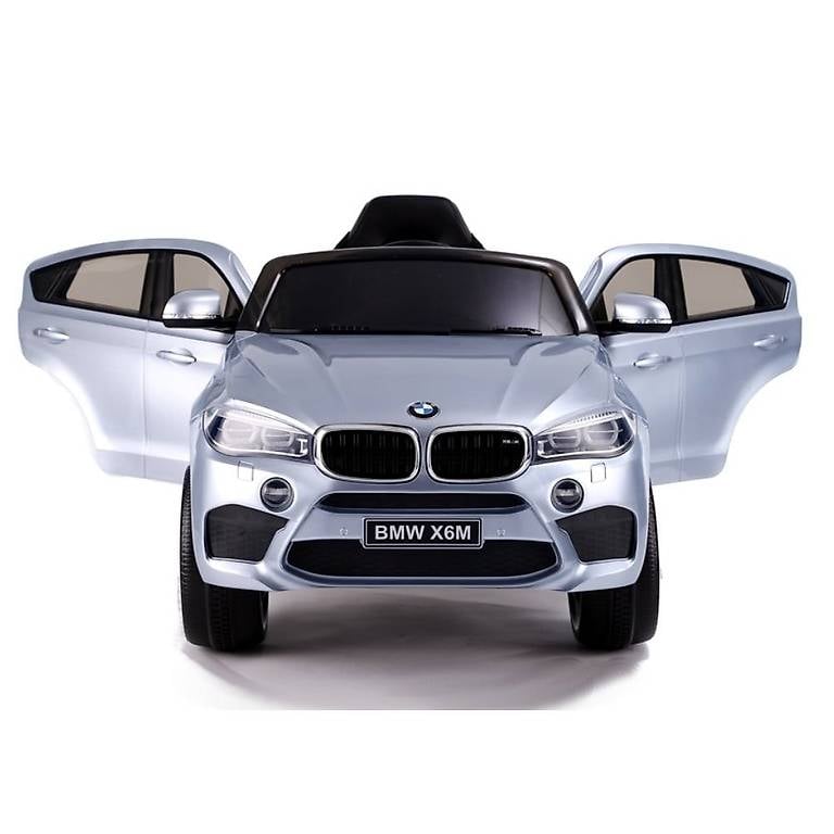 Elektro-Kinderfahrzeug BMW X6M Silber