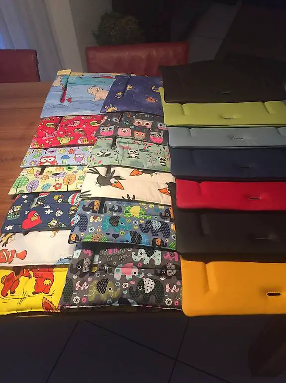 Tripp Trapp Kissenset neu mit echt Ledersitzkissen