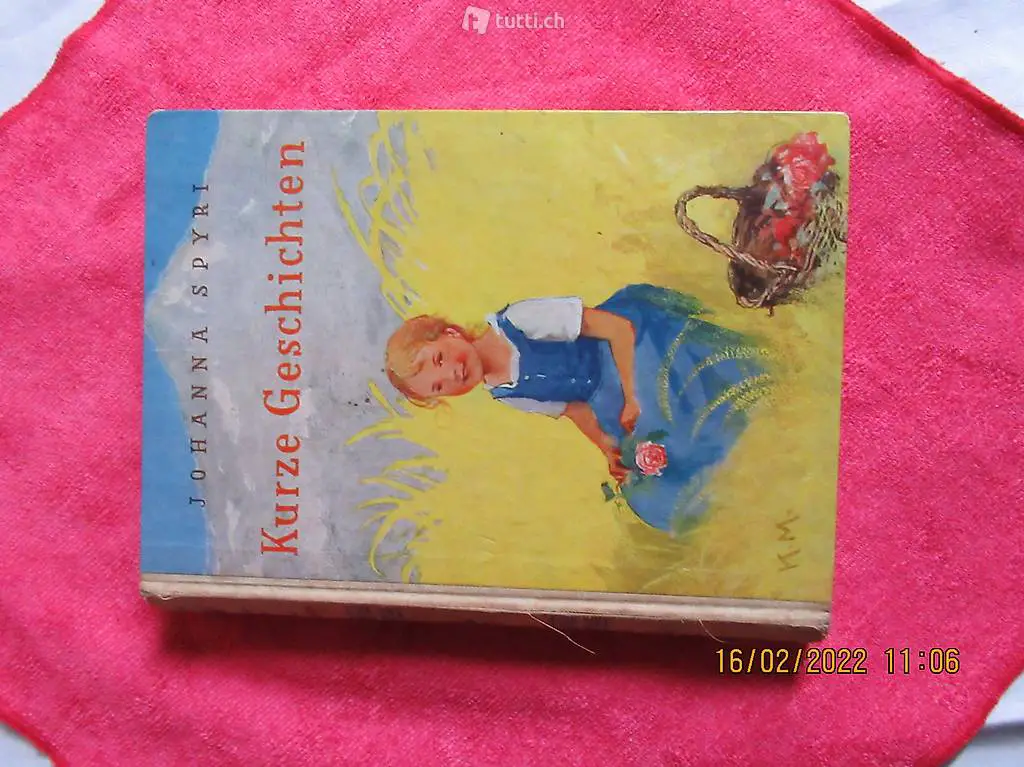 johanna spyri kurze geschichten, in leine gebunden