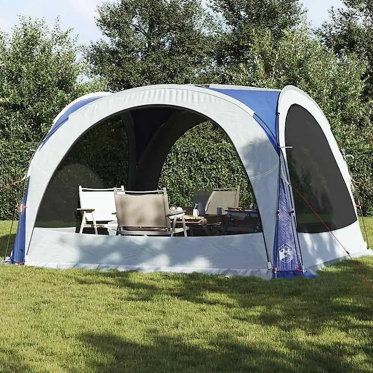 Partyzelt Blau Wasserdicht