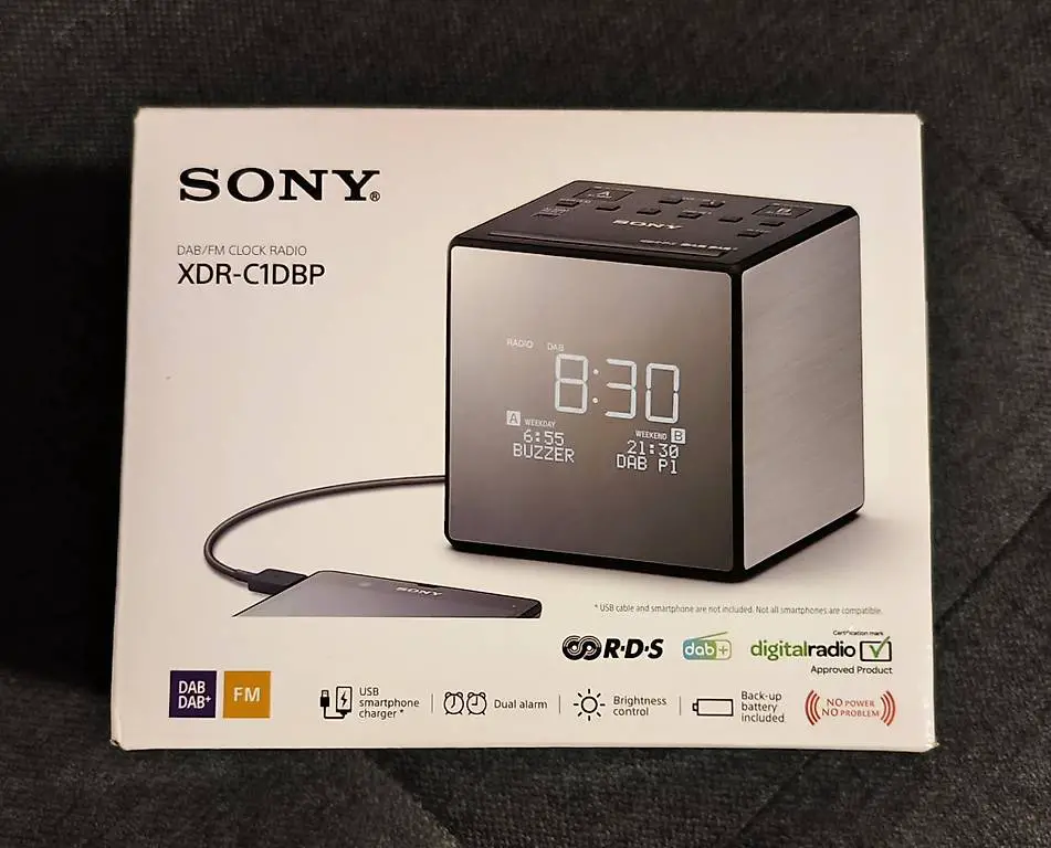 DAB+ Radiowecker - Sony XDR-C1DBP