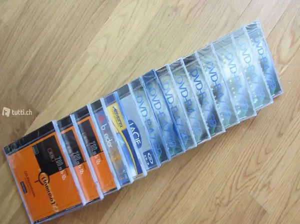 CD-RW Sammlung ungebraucht PC Computer wiederbeschreibare