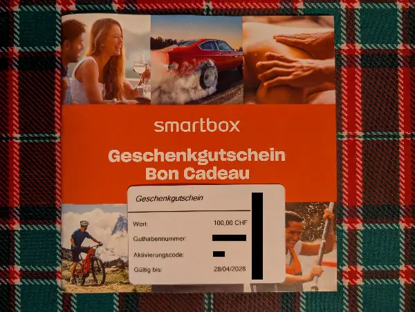 smartbox Geschenkgutschein