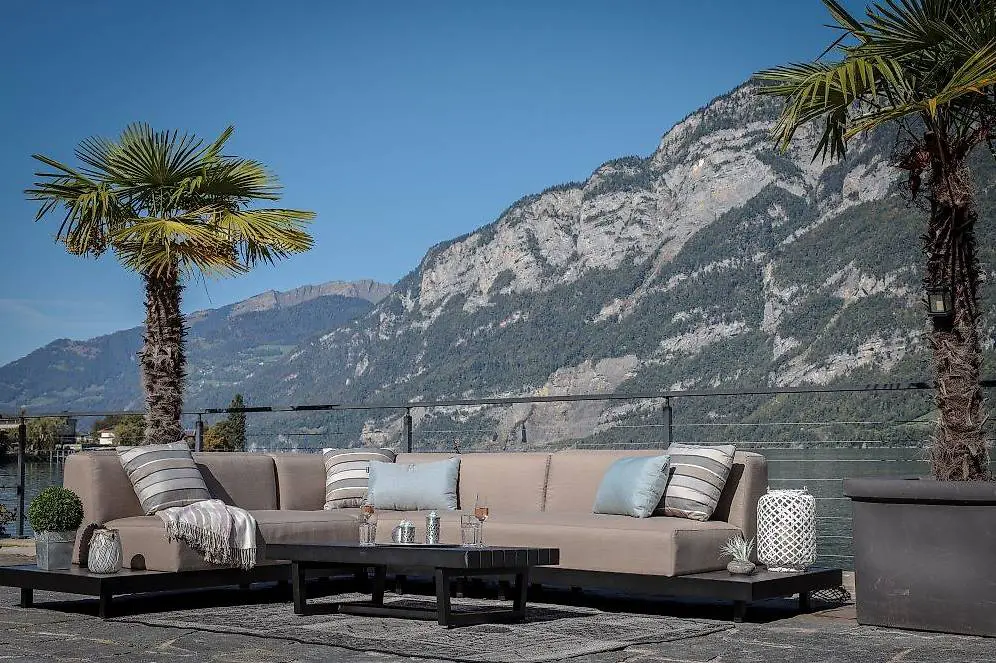 Sunbrella Gartenlounge Caipi sandbraun