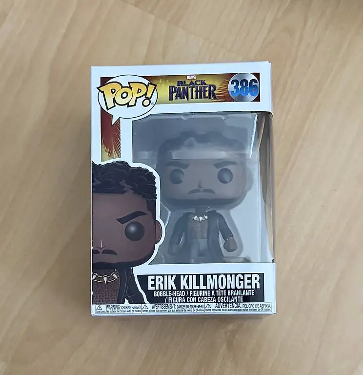 Funko POPErik Killmonger - Figur 386