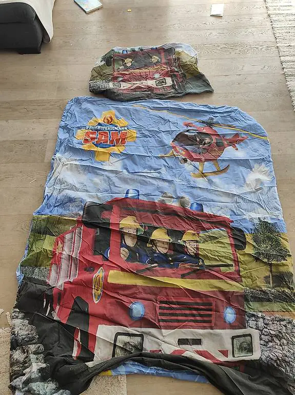 Bettanzug Feuerwehrmann Sam