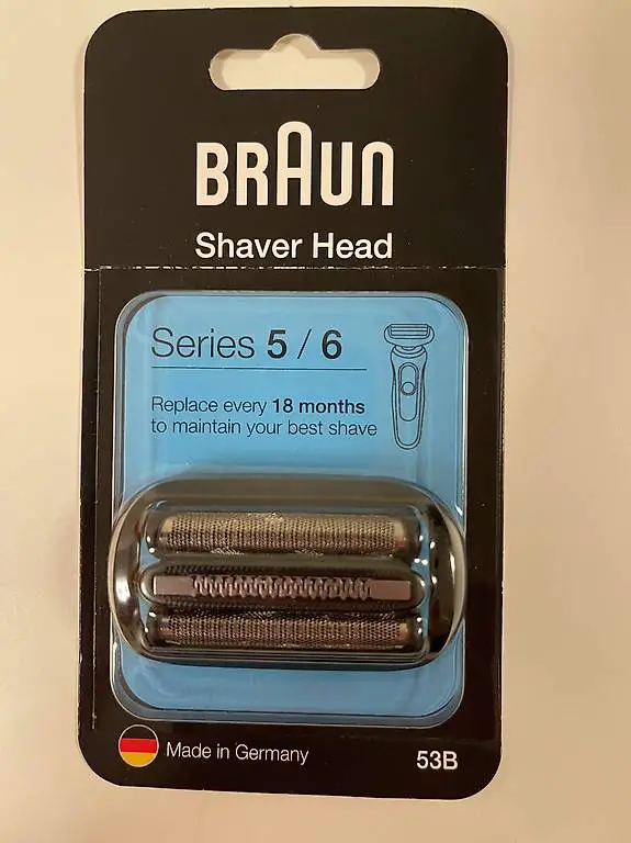 Braun Ersatzscherkopf Kombipack 53B