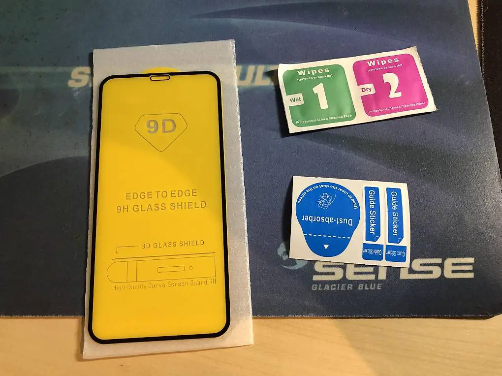 Premium Schutzglas für Apple iPhone X & XS