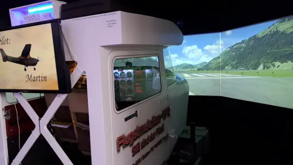 Gutschein 60 Min. für Flugsimulator-Flüge