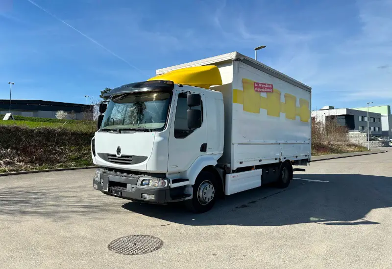 renault / renault trucks, midlum 300 -14l blache / hb, brücke-verdeck