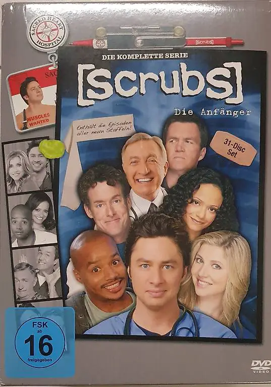 Scrubs Kult Staffel 1 -9 auf DVD