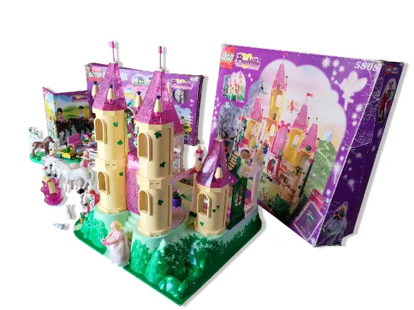 LEGO Belville 5808 Märchenschloss Feenpalast & 5855 Reithof