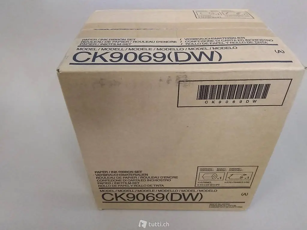 Thermosublimationspapier MITSUBISHI CK9069(DW) 15x23cm