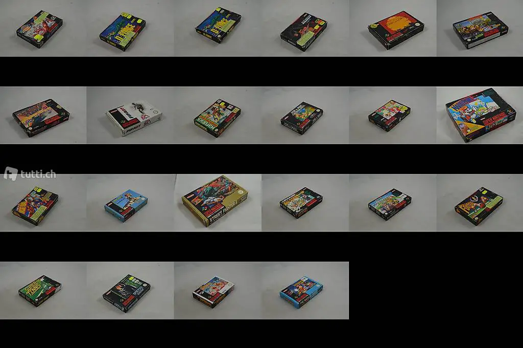 Diverse SNES Spiele mit OVP