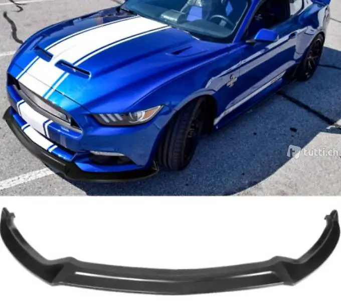  frontspoiler shelby style ford mustang 2015 2016 2017 lippe