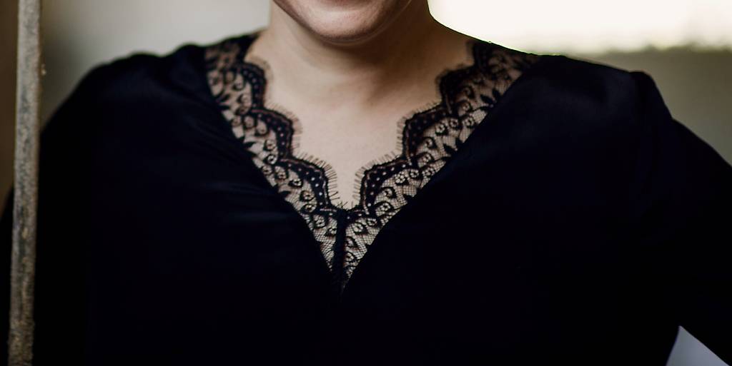 Seidenbluse - NEU, Grösse 42