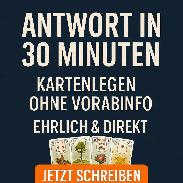 „Fragen offen? – Karten sprechen klar.“ Zeitangaben