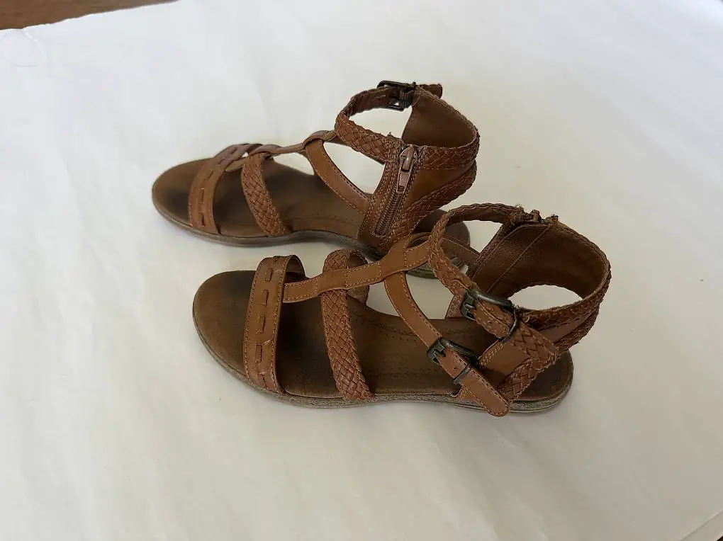 Sandalen / Sandaletten hoch - Leder - 36