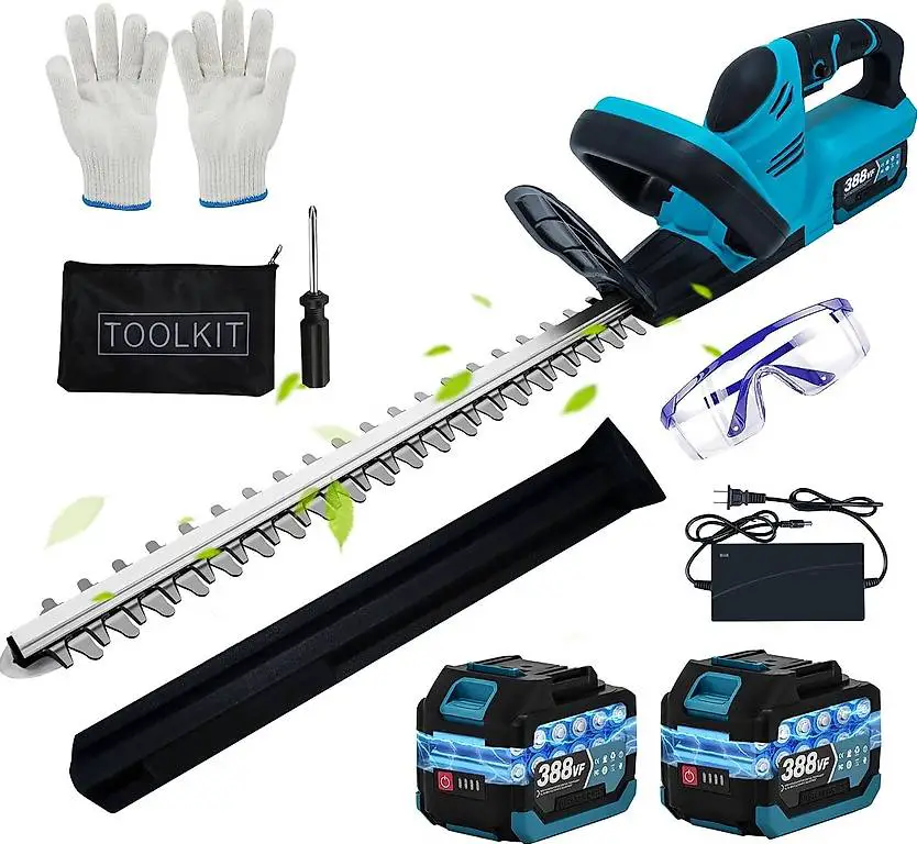 Heckenschere Akku für Makita Akku 18V, 500W Heckenschere Ele