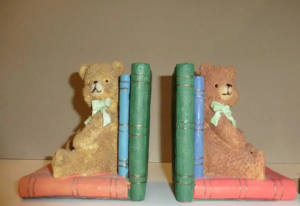 Buchstützen. Bären 2 Stk.